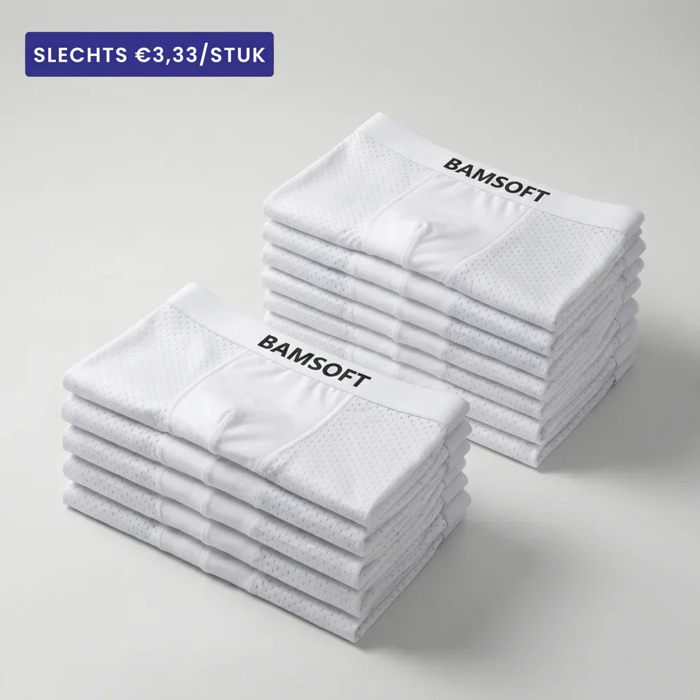 BamSoft | Atmungsaktive Bambus-Boxershorts (5+7 GRATIS)