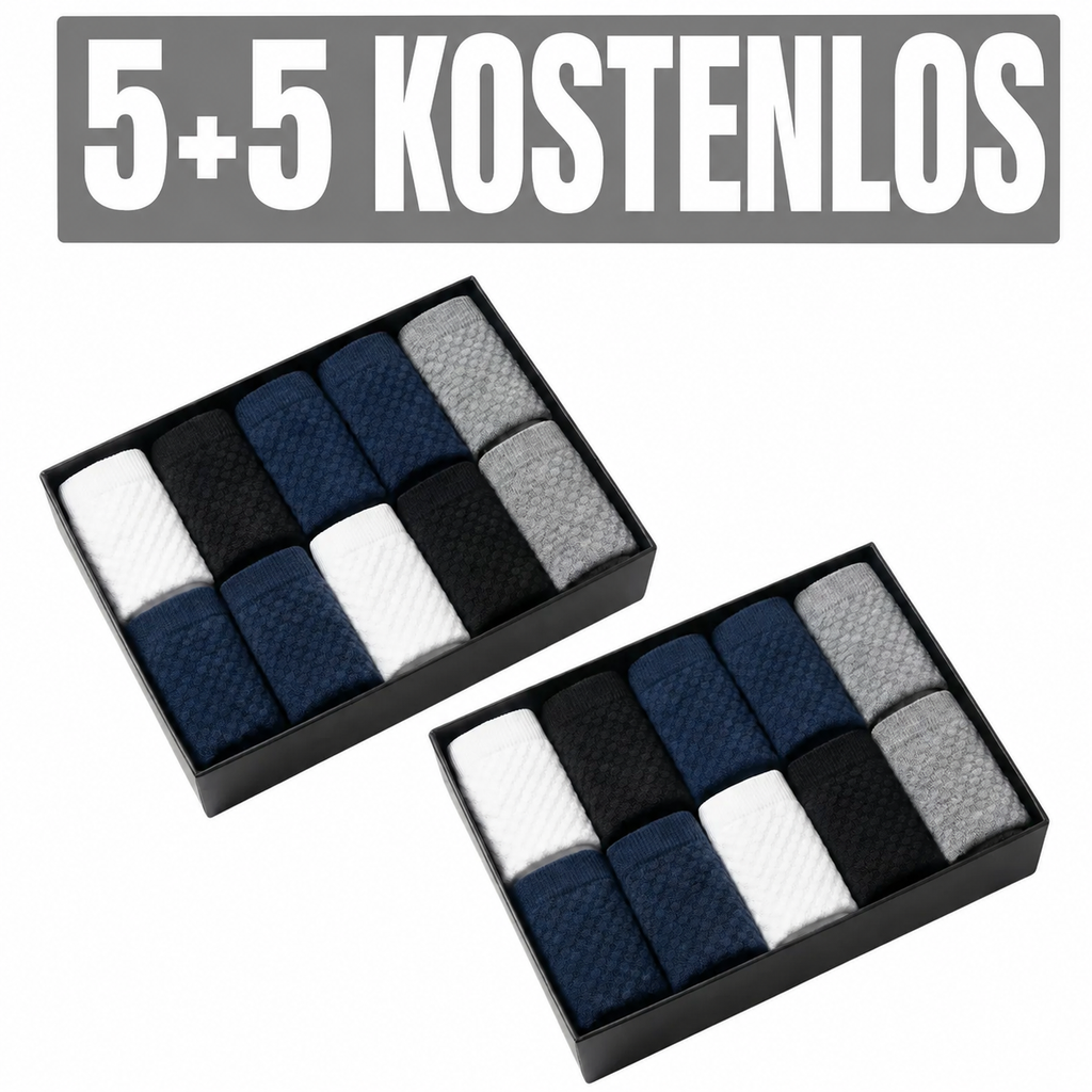 BamSocks | Antibakterielle Bambussocken (Größe 42–48)