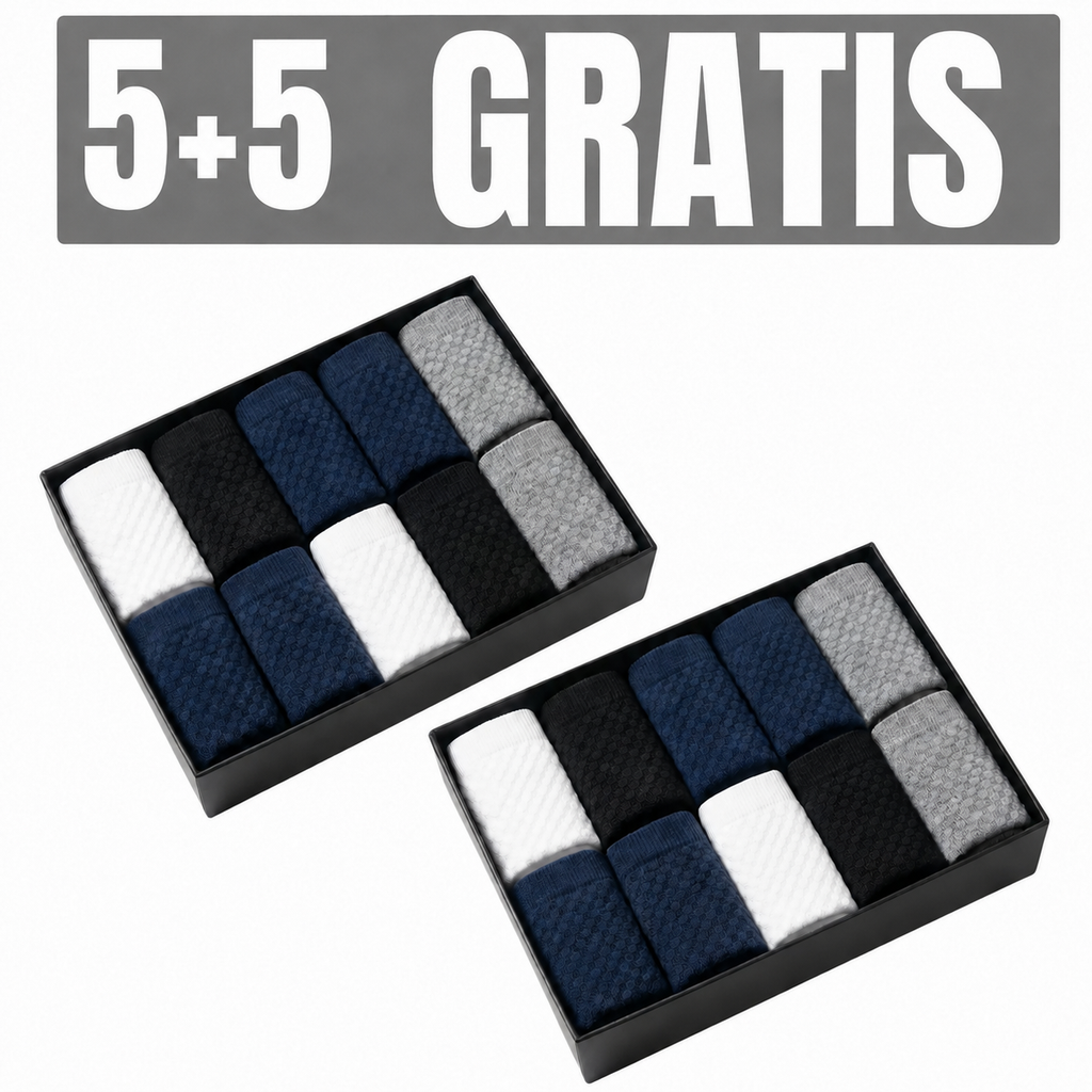 BamSocks | Antibakterielle Bambussocken (Größe 42–48)