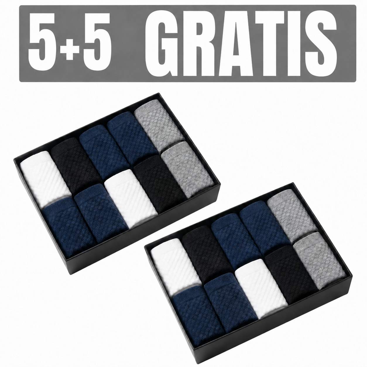 BamSocks | Antibakterielle Bambussocken (Größe 42–48)